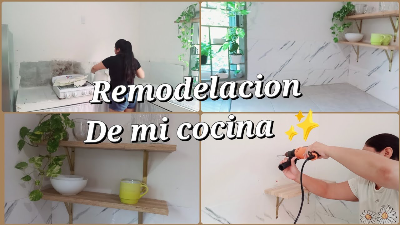 ŔEMODELACION DE MI COCINA ✨️con poco presupuesto 🤑