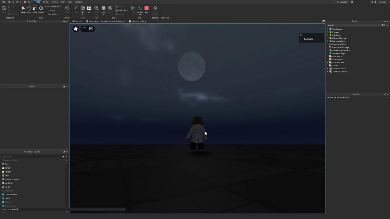 Roblox Coding Lessons - Dynamic Weather & Day/Night Cycles