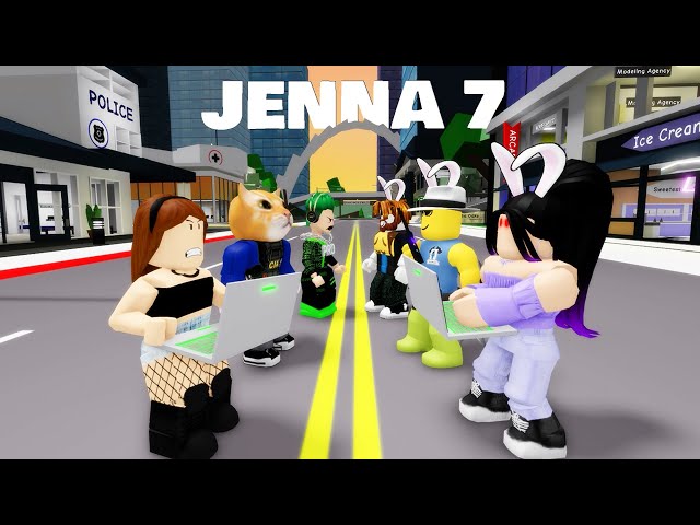 We CAUGHT JENNA HACKING PLAYERS In Brookhaven!? (Roblox) - BiliBili