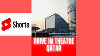 Drive In Cinema In Qatar  Ajyal Film Festival #ytshorts #travel #qatar #theatre