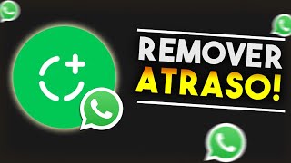Como REMOVER ATRASO em vídeo PUBLICADO NO STATUS do WhatsApp