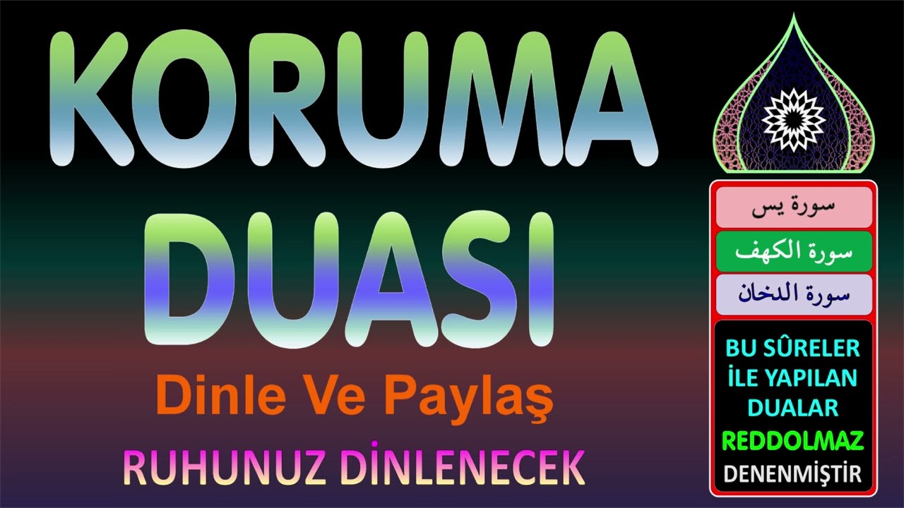 KORUMA DUASI - YASİN KEHF DUHAN | İSMİ AZAM SURELERİ