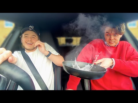 We Tried COOKING In A Car (Goes Wrong)