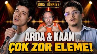 Big5 Türkiye Erkek Hazırlık Sezonu: ARDA & KAAN Ses Analizi 🎤🔥 (Çok Zor Eleme)