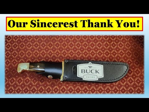 The Buck 124 Frontiersman Allen Shaw MEMORIAL KNIFE Has Arrived!