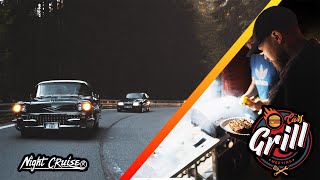 CAR GRILL MEETING na garáži! | Lépe to dopadnout nemohlo! Night cruise Car Grill Meet #1