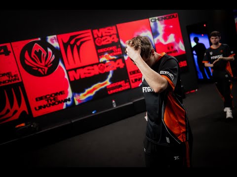 FNC Humanoid - MSI 2024 Post TL Match Conference Interview