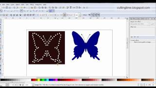 Celebrity Rhinestone Designs in Inkscape using Interpolate Sub-Paths Part 3 Profile