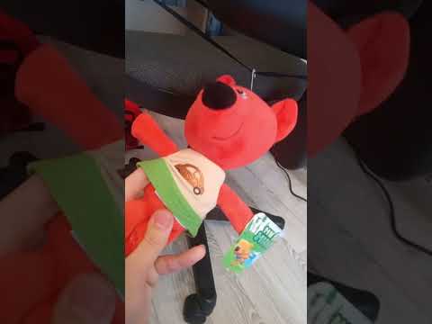Игрушка мягкогобивная, озвученная в пакете ТМ Мульти-Пульти Лисичка 20 см