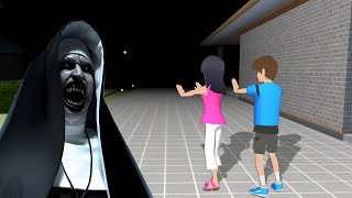 Yuta Dan Mio Ketemu Hantu Valak Bayak Di Tempat Angker || Sakura School Simulator