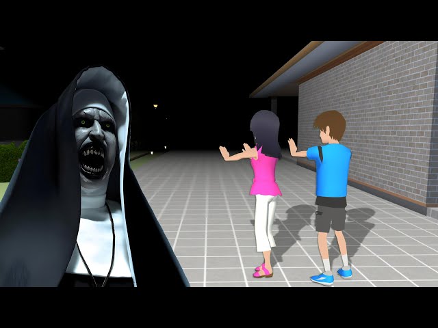 Yuta Dan Mio Ketemu Hantu Valak Bayak Di Tempat Angker || Sakura School Simulator class=