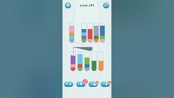 water sort jigsaw puzzle game level 240 Numpuz android ios games gameplay funny gaming all level