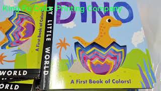 Soft cover children book printing with die cutting surface finish---from King Fu Color Printing screenshot 4