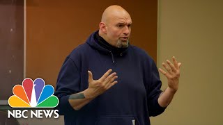 Fetterman: Progressive? 'No. I'm Just A Democrat'