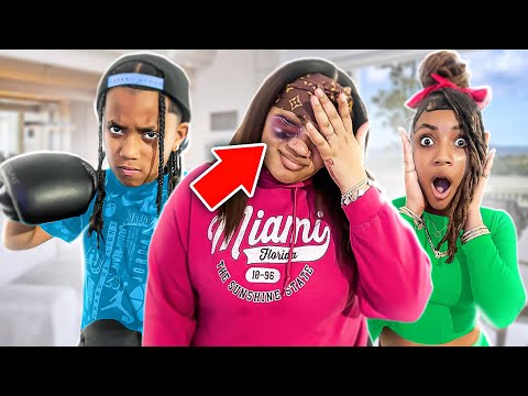 Boy Gives EVIL Babysitter a BLACK EYE😱 | Bad siblings S4 Ep.6