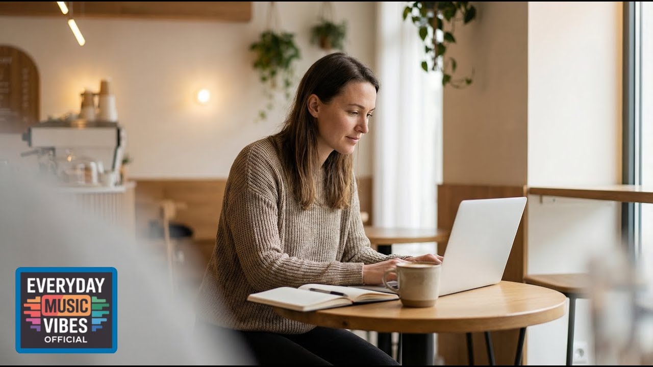 Café Flow Boost — Productive Instrumental Mix (90 Min) | FOCUS MODE | EMVo