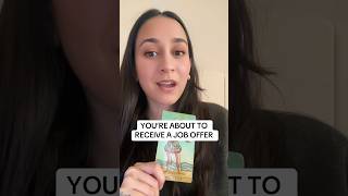 YOU’RE ABOUT TO RECEIVE A JOB OFFER