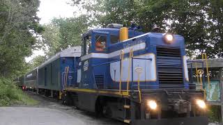 The Grand Bellevue on the Newport and Narragansett Bay Railroad in Rhode Island