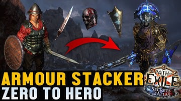 How To Make SSF Champion Armour Stacker - From Zero to Hero | Part 1 | Path of Exile 3.26