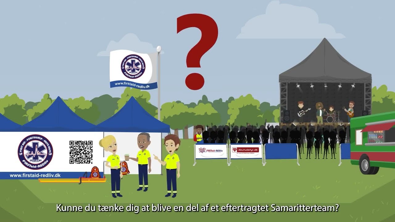 Har du tiden, og viljen? -Så bliv Samarit (DK-TEKST)