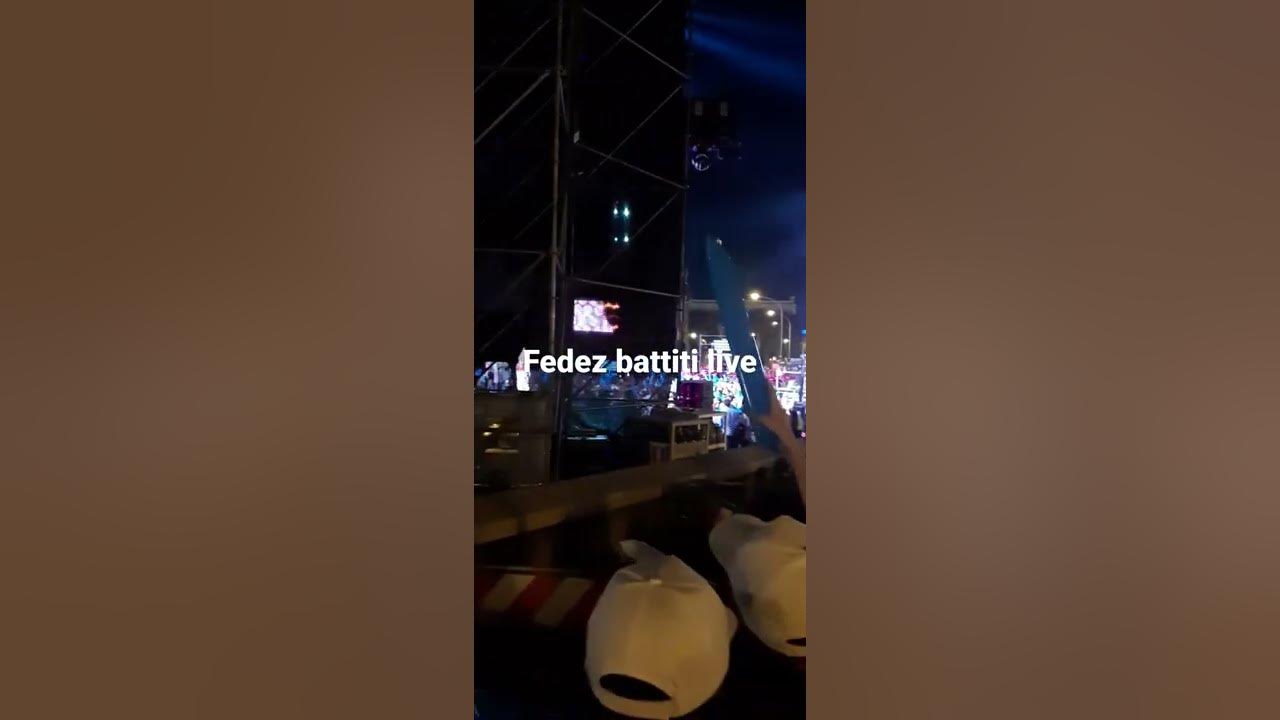 BATTITI LIVE 2022 FEDEZ "la dolce vita"