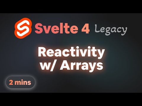 Reactivity with Arrays