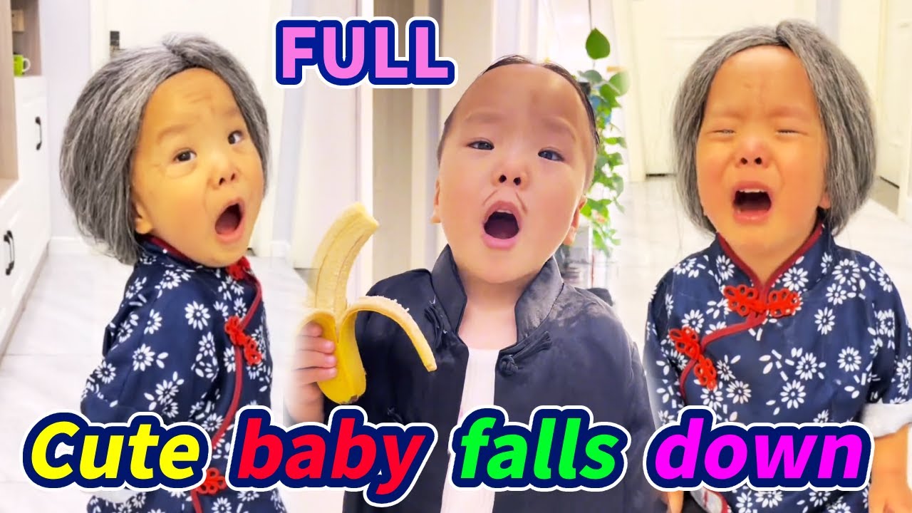 The old lady was in a car accident and fell.