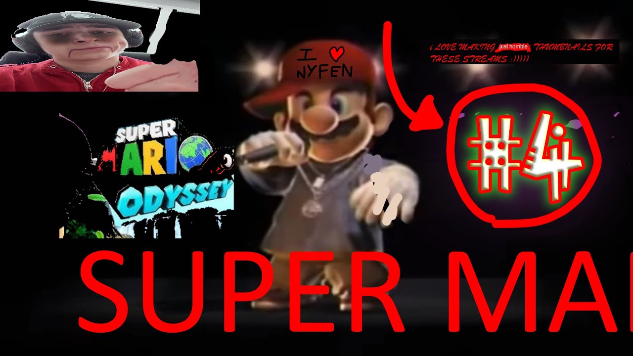 SUPER MARIO ODYSSEY 100% IN ONE SITTING!!!!!!!!!! (PART 4)