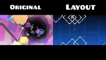 Is this 2.2?? | Original vs Layout | "WHAT" by Spu7Nix | Geometry Dash 2.1
