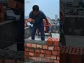 Bricklaying GOD! 🧱 Insane Speed #Shorts #Satisfying