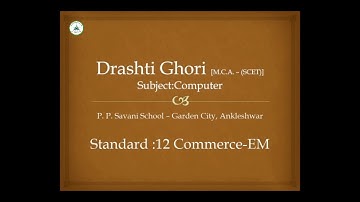 Std-12 Commerce ll Computer ll Video-1 ll Ch-1 Create HTML form using Kompozer ll Date: 23/07/20