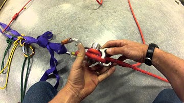 Scarab loading, tie off, operation.