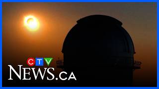 Partial solar eclipse draws crowds