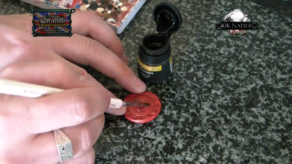 Space Marine Purity Seal Home Made True Scale Tutorial How I Make Them Youtube