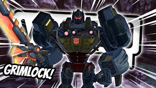 GRIMLOCK LOOKS FOR THE DINOBOTS JOINS VRCHAT - Funny VR Moments (Transformers)