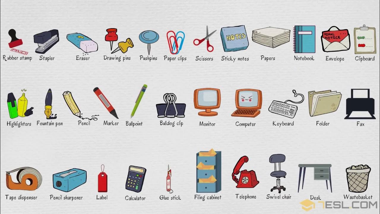 100+ Household Items Names In English With Pictures PDF