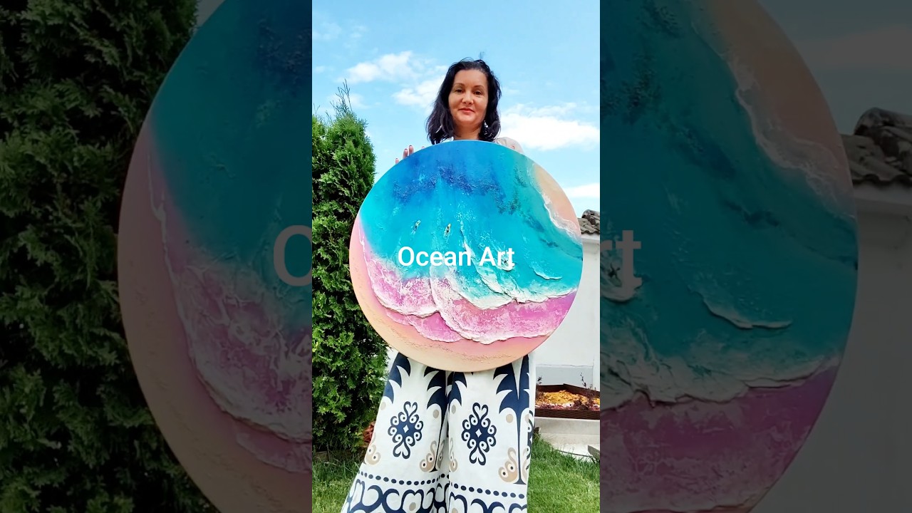 Bring the ocean to your home - original ocean painting 