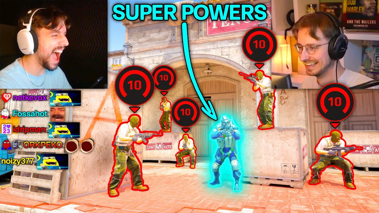 SUPER NEOK vs. 5 FACEIT LEVEL 10s (1v5)