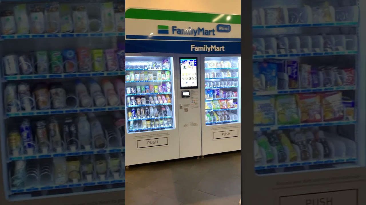Family Mart Wending Machine Fresh Food Superstore On The Go @Sunway Geo 