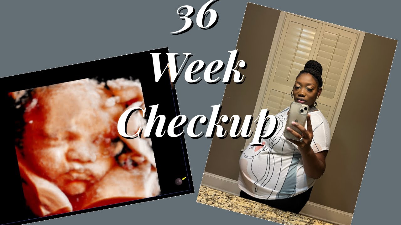 Baby Countdown Vlog Day 4 | 36 Week Check Up! - YouTube