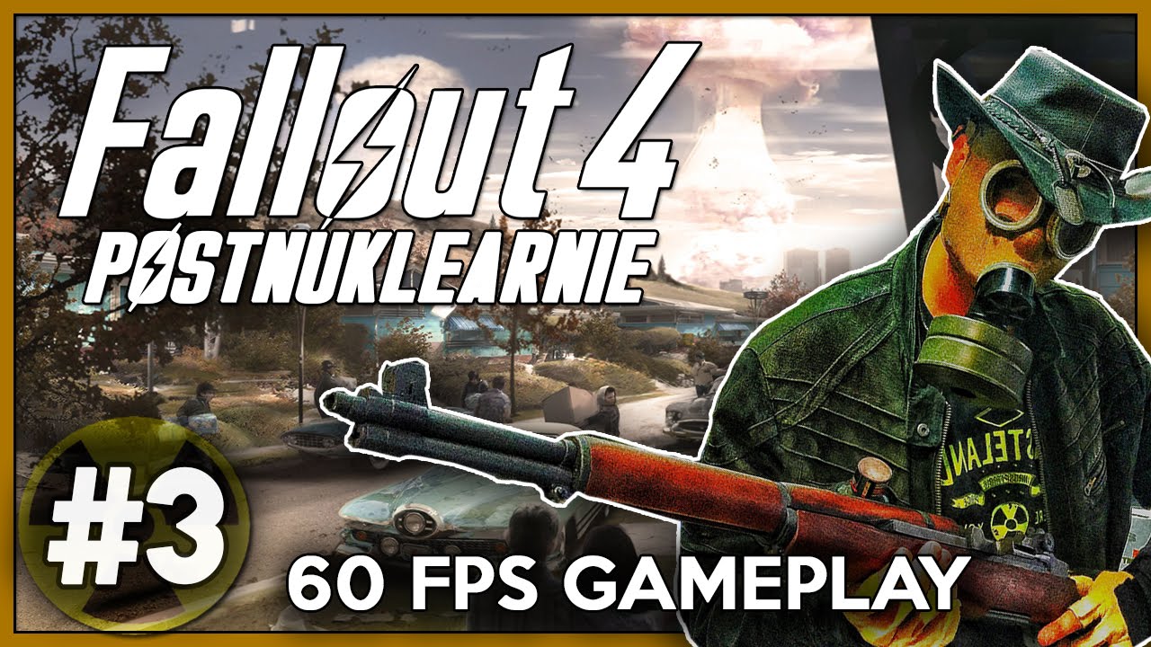 FALLOUT 4 | #3 | PRZYGODA WSPOMAGANA | 60FPS GAMEPLAY | POSTNUKLEARNIE