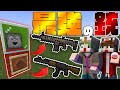 【マイクラPE/BE】最強の銃が出るガチャガチャを回してPVP！【ガチャpvp】