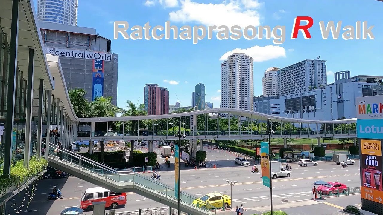 Ratchaprasong R Walk พาเที่ยว กรุงเทพมหานคร 🚶♂️🚶♀️🚶 Ratchaprasong R Walk - YouTube