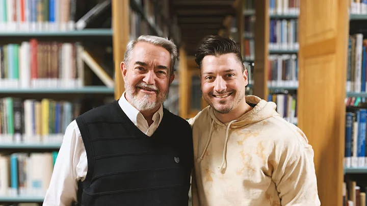 So, I toured Dr. Scott Hahn's MASSIVE personal lib...