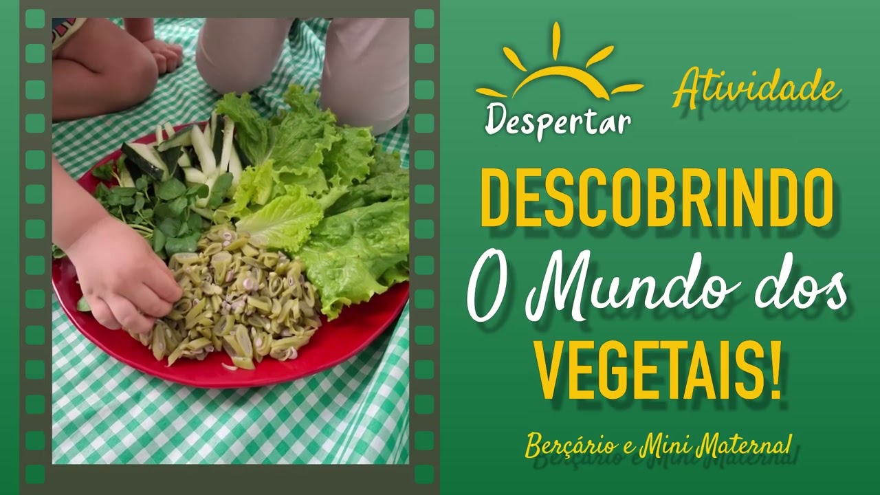 Uma Aventura Sensorial: Berçário e Mini Maternal Descobrem o Mundo dos Vegetais!