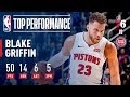 Blake Griffin Sets A NEW Career High 50 Points vs Sixers | October 23, 2018