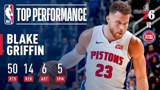 Blake Griffin, All-time ranking in points, rebounds, assists