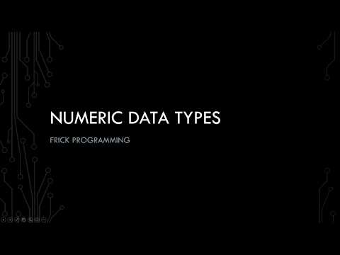 Numerical Data Types | Learn Java Programming