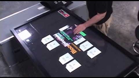 PQ Labs Multi-Touch Demonstation