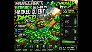 Minecraft Bedrock 26.0–26.33 Hacked Client (DMSD) | Java Edition Compatible | Windows | Latest Build